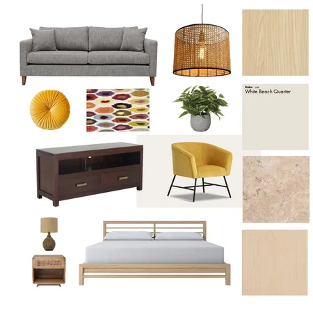 Sam and Jessica Concept 02 Interior Design Mood Board by Barbara Bello on Style Sourcebook