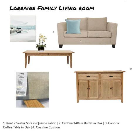 Lorraine Ould Mood Board Family Living Interior Design Mood Board by marie on Style Sourcebook