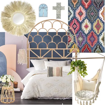 Bohemian Beachside Interior Design Mood Board by Isabelle on Style Sourcebook