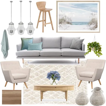 Scandi Coastal Interior Design Mood Board by Valhalla Interiors on Style Sourcebook