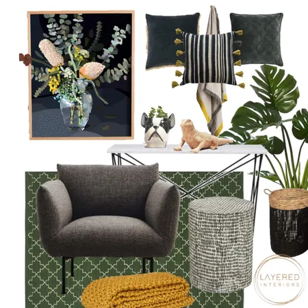 Kymmy Hogan Artwork Interior Design Mood Board by Layered Interiors on Style Sourcebook