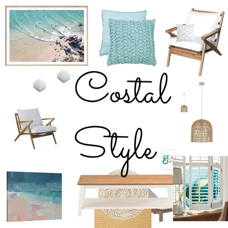 Coastal Living Interior Design Mood Board by breanna_lancaster@hotmail.com on Style Sourcebook