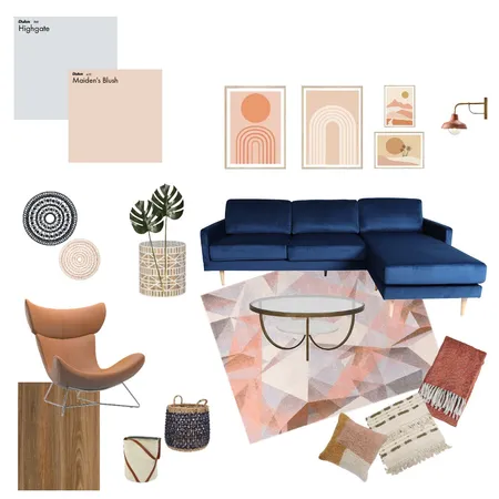 Coastal Living Space Interior Design Mood Board by Rhiannon on Style Sourcebook