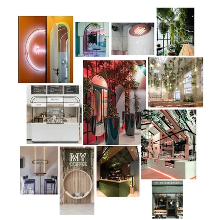 restaurant Interior Design Mood Board by niya on Style Sourcebook