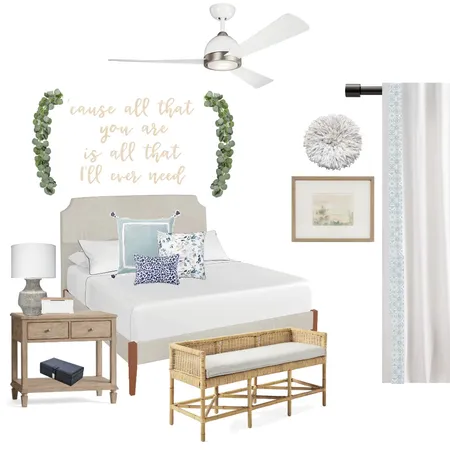 Master Bedroom Interior Design Mood Board by Fraiche & Co on Style Sourcebook