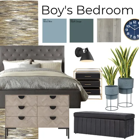 Boy's Room Interior Design Mood Board by Architect Nomnom on Style Sourcebook