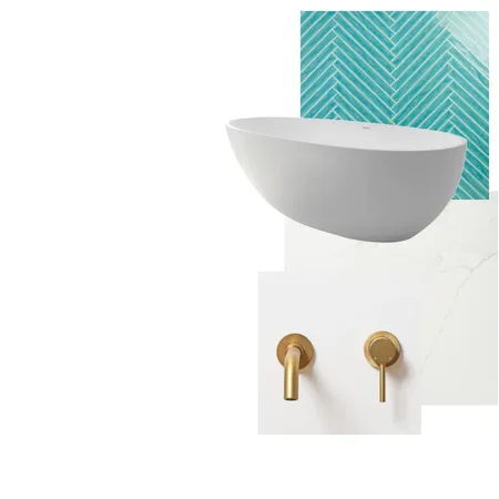 coastal luxe bathroom Interior Design Mood Board by Mill Handford on Style Sourcebook