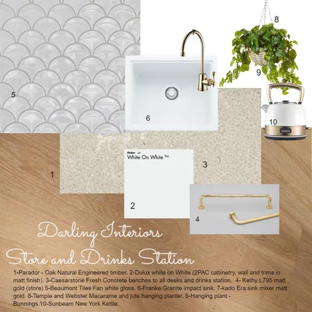 Store and drinks station Interior Design Mood Board by Kellieweston on Style Sourcebook