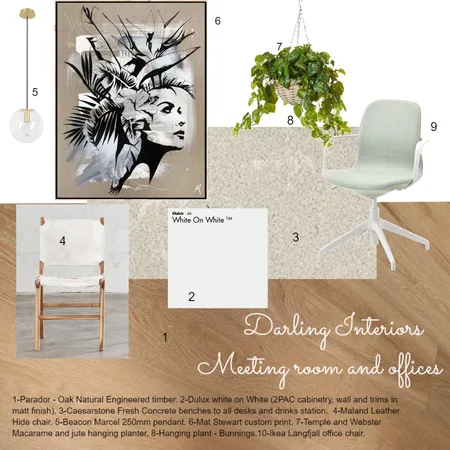 Meeting room and offices Interior Design Mood Board by Kellieweston on Style Sourcebook