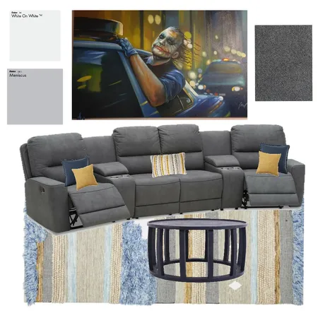 Media Room Interior Design Mood Board by JadeRenae on Style Sourcebook