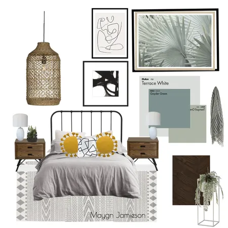 green Interior Design Mood Board by Maygn Jamieson on Style Sourcebook