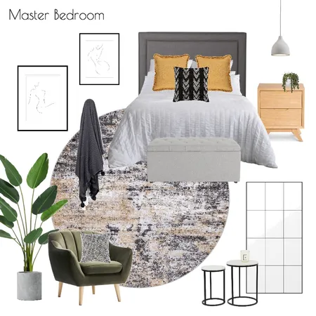 J & H - Master Bedroom 3.0 Interior Design Mood Board by Abbye Louise on Style Sourcebook