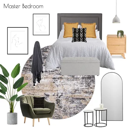 J & H - Master Bedroom 4.0 Interior Design Mood Board by Abbye Louise on Style Sourcebook