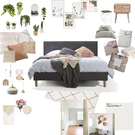 Georgia's New Bedroom Interior Design Mood Board by rogerdoger1234 on Style Sourcebook