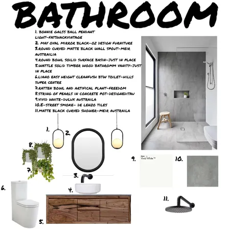 bathroom Interior Design Mood Board by courtmunro on Style Sourcebook