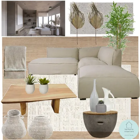 wabi sabi lounge room Interior Design Mood Board by Valhalla Interiors on Style Sourcebook