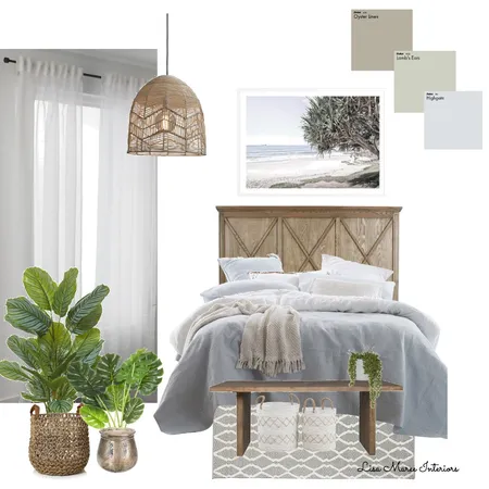 Coastal Masterbedroom Interior Design Mood Board by Lisa Maree Interiors on Style Sourcebook