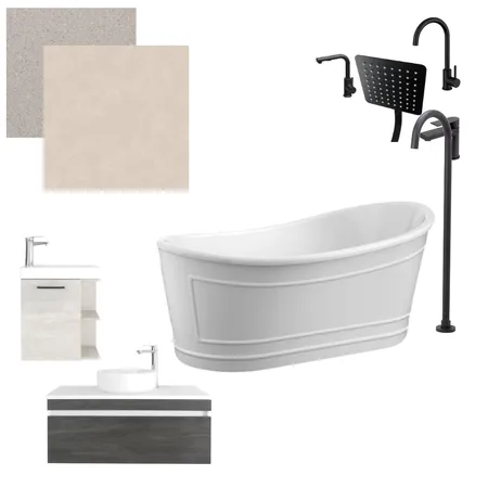 Harrison and Georgia's bathroom ideas Interior Design Mood Board by rogerdoger1234 on Style Sourcebook