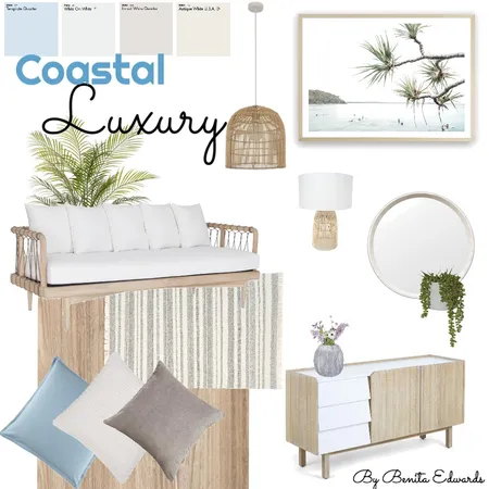 Coastal Luxury 1 Interior Design Mood Board by Benita Edwards on Style Sourcebook