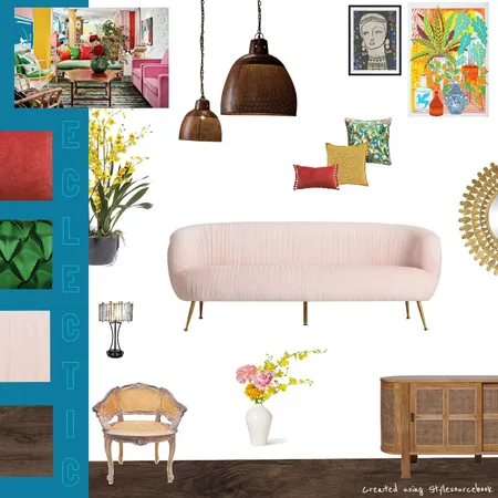 Eclectic Interior Design Mood Board by Fiona Barbour on Style Sourcebook