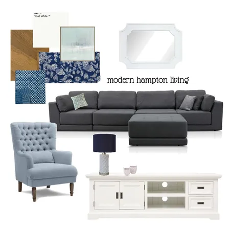 hampton lounge Interior Design Mood Board by jessiegarlick on Style Sourcebook