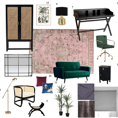 Study Interior Design Mood Board by casswetz on Style Sourcebook