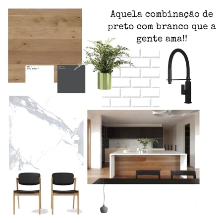 Preto com Branco Interior Design Mood Board by camilacaruso on Style Sourcebook