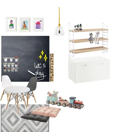 פינת משחקים גיר Interior Design Mood Board by adar on Style Sourcebook