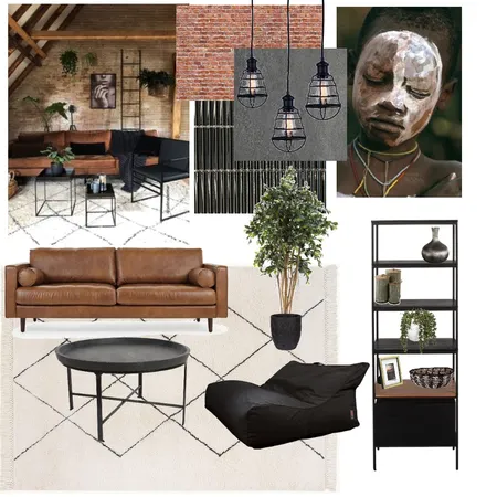 African Industrial Interior Design Mood Board by GailEsterhuyse on Style Sourcebook