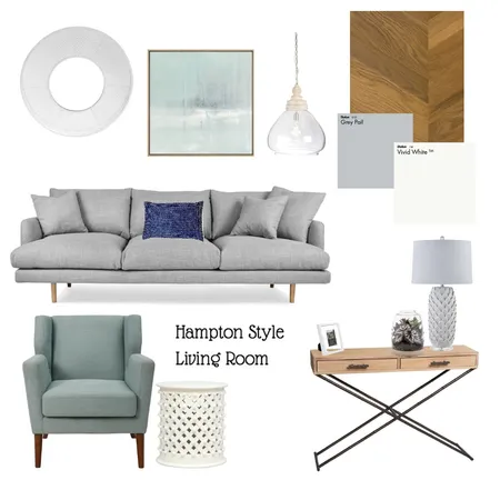 hampton lounge Interior Design Mood Board by jessiegarlick on Style Sourcebook