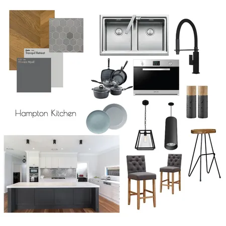 hampton kitchen Interior Design Mood Board by jessiegarlick on Style Sourcebook