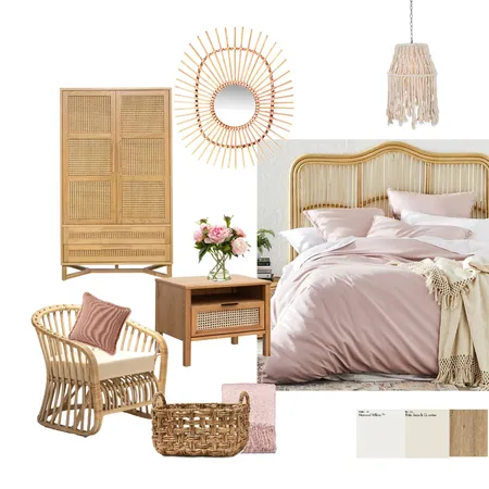 Pink Blush Boho Interior Design Mood Board by Jina Wijayaweera on Style Sourcebook