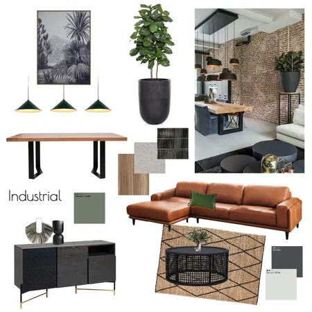 Industrial Interior Design Mood Board by laurakateberry on Style Sourcebook