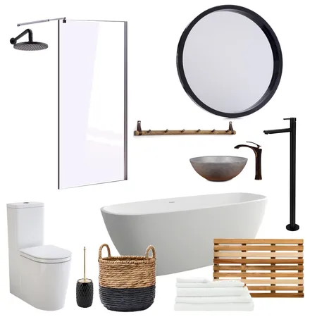 Pohlman st bathroom Interior Design Mood Board by Alexis Gillies Interiors on Style Sourcebook