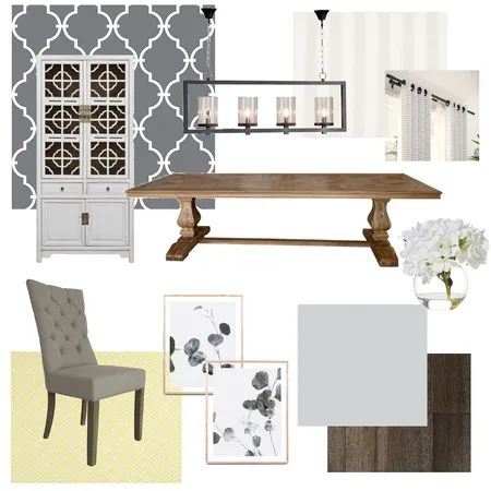 Clients dining room Interior Design Mood Board by Geralds Design on Style Sourcebook