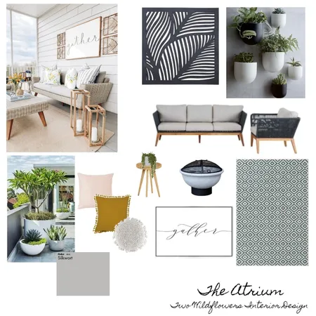 The Atrium - Laura Agusta Interior Design Mood Board by blukasik on Style Sourcebook