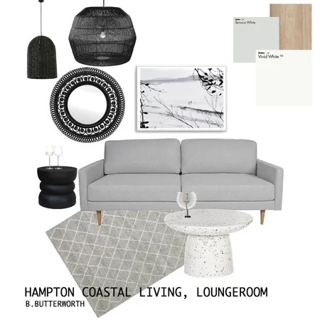 hampton lounge Interior Design Mood Board by jessiegarlick on Style Sourcebook