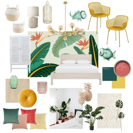 Tropical delight Interior Design Mood Board by hannahhindes on Style Sourcebook