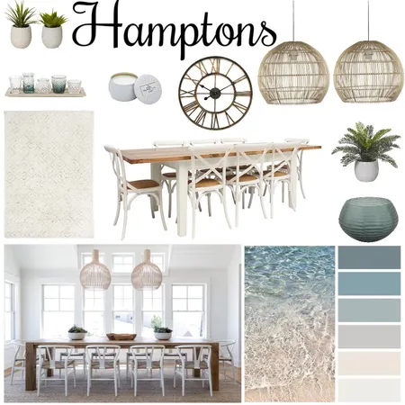 hamptons Interior Design Mood Board by George Lambas on Style Sourcebook