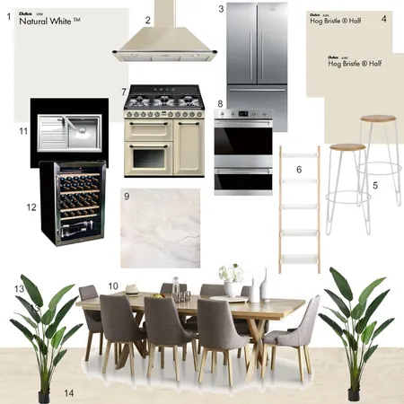 Dining/Kitchen Board Interior Design Mood Board by pbesq on Style Sourcebook