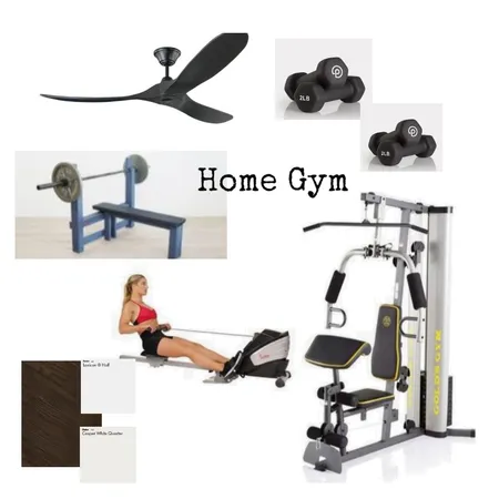 Home Gym Interior Design Mood Board by solange1992 on Style Sourcebook