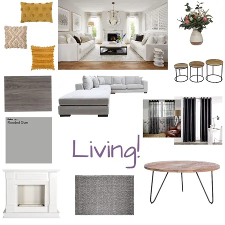 LIVING Interior Design Mood Board by mikaelaireland on Style Sourcebook