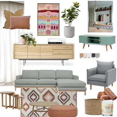 Elly Interior Design Mood Board by Oleander & Finch Interiors on Style Sourcebook