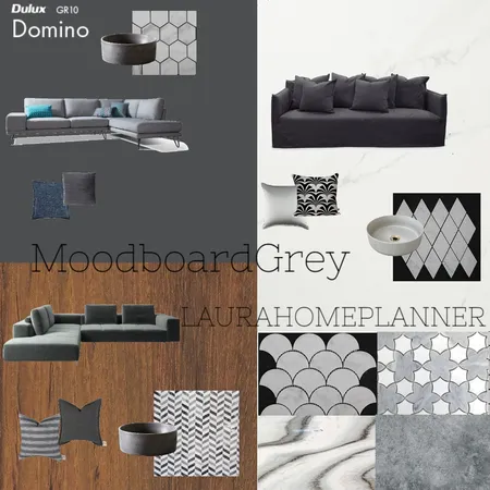 GREY Interior Design Mood Board by LAURAHOMEPLANNER on Style Sourcebook