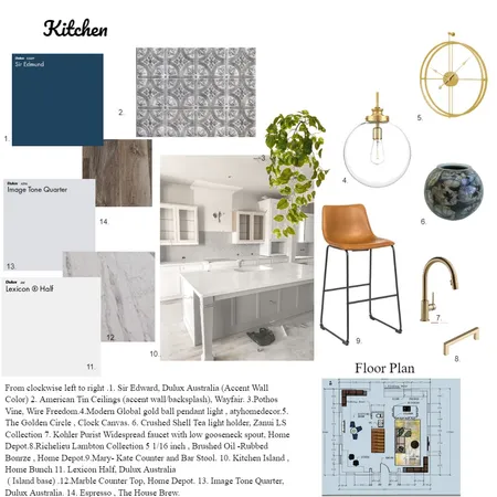 Kitchen 1950's Interior Design Mood Board by Jlw4587 on Style Sourcebook