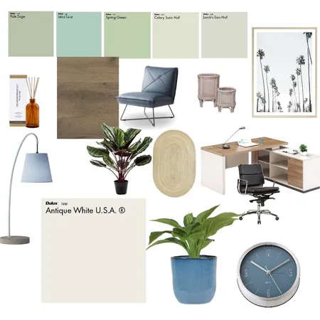 STUDY - FRESH TONE LIVING Interior Design Mood Board by TRAVEL_AH on Style Sourcebook