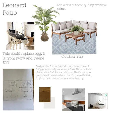 Leonard Patio Interior Design Mood Board by Simply Styled on Style Sourcebook