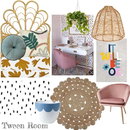 Tween Girls Room Interior Design Mood Board by lorencarswell on Style Sourcebook