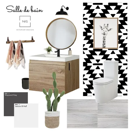 Krista's half bath Interior Design Mood Board by Nis Interiors on Style Sourcebook