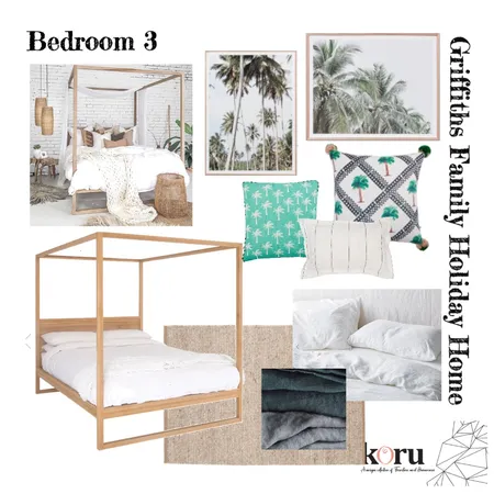 Bedroom 3 Port Douglas Home Interior Design Mood Board by bronteskaines on Style Sourcebook